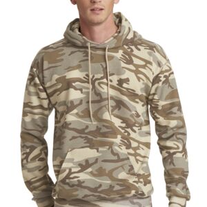 Core Fleece Camo Pullover Hooded Sweatshirt -PC78HC Thumbnail